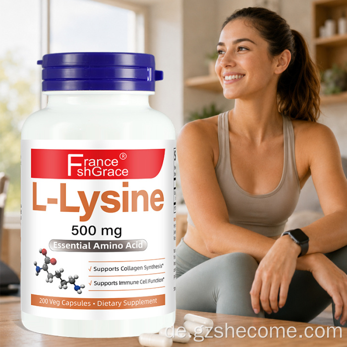 Shecome L Lysin-Kapseln unterstützen die Immunkollagen-Haut